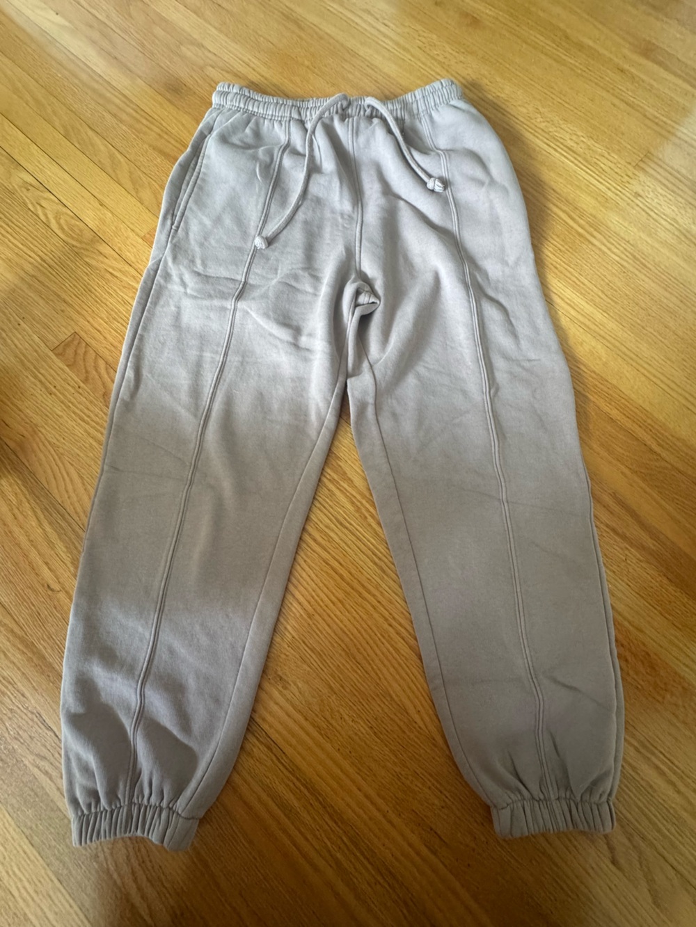 Topshop Light Gray Sweatpants Joggers